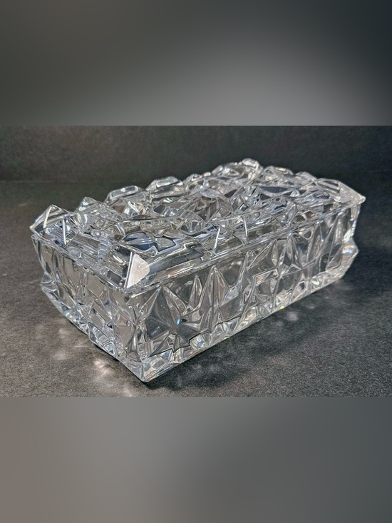 Tiffany & Co. Other - Vintage Tiffany & Co. Rock Cut Crystal Jewlery Box 
Excellent Condition